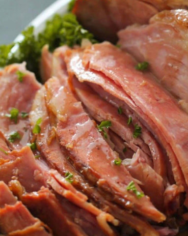 Slow cooker Honey Glazed Ham