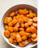 Hot Honey Roasted Carrots